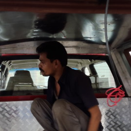 Dr. Ramanathan Practice Van in the making