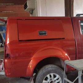 Dr. Ramanathan Practice Van in the making