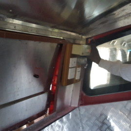 Dr. Ramanathan Practice Van in the making