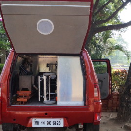 Dr. Ramanathan’s Practice Van