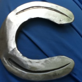 Reverse wedge shoe for a club foot- Hand made